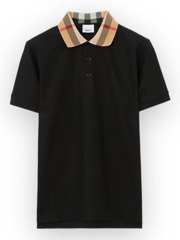 Polo BBR Check Collar - Black