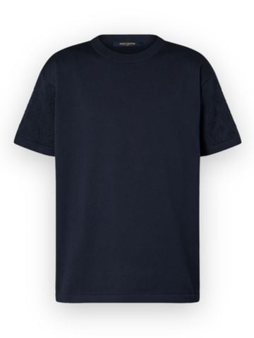 Phông LO Monogram On The Sleeves - Navy