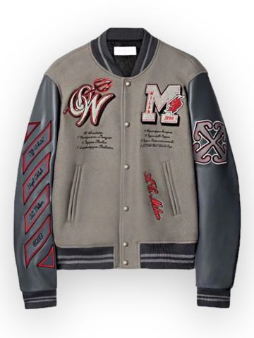 AK OW x AC MILAN Varsity ss23 - Grey