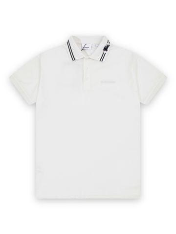 Polo BBR EKD Stripes Collar - White