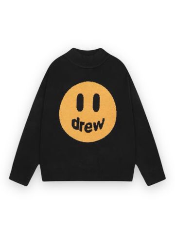 AD Drew Mascot Funnel Neck - Black