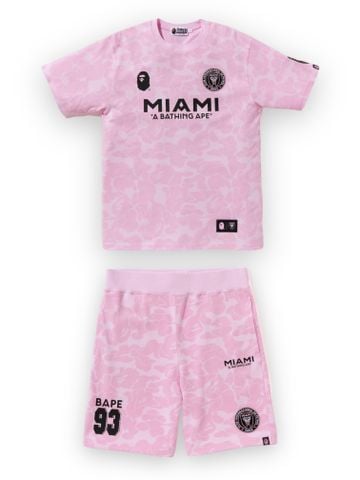 Bộ Bape x Inter Miami Camo - Pink