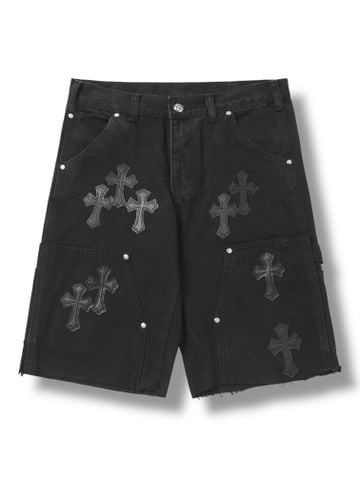 QS CH Double Knee Carpenter Jean - Black