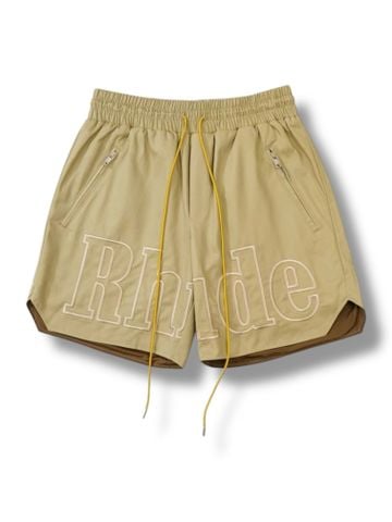 QS Rhude Twill Logo Khaki - Beige