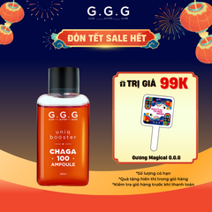 Booster Nấm Chaga Tinh Chất Ampoule Cấp Ẩm Sâu Làm Dịu & Phục Hồi Da Khỏe G.G.G 30ml