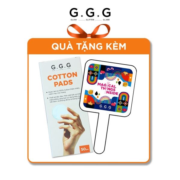  [HÀNG TẶNG KHÔNG BÁN] Bông tẩy trang, gương 