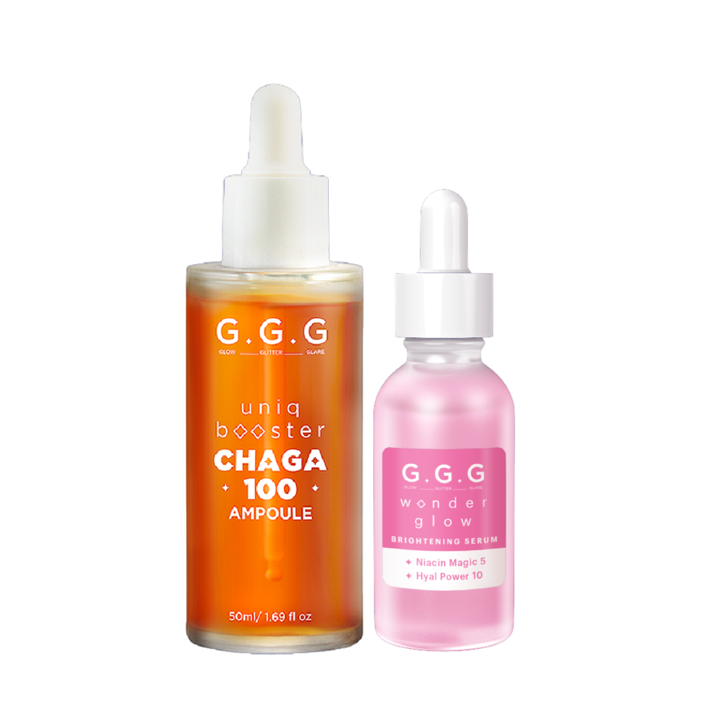 Combo 1 Tinh Chất Booster Nấm G.G.G 50ml + 1 Tinh Chất Dưỡng Sáng G.G.G 30ml