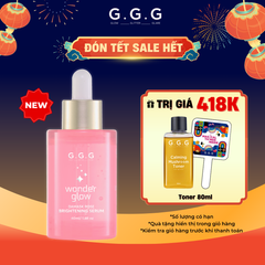 [MỚI] Serum Hồng Dưỡng Sáng, Căng Bóng, Ẩm Mượt - G.G.G Wonder Glow Brightening Serum 40ml