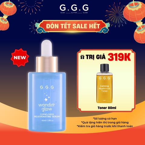 [MỚI] Serum Xanh Cấp ẩm, Ngăn ngừa lão hóa - Wonder Glow Rejuvenating Serum 40ml