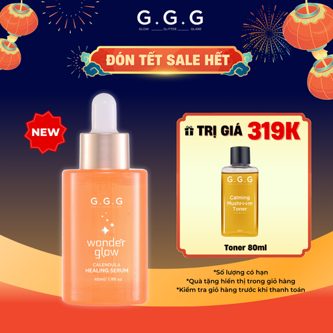 [MỚI] Serum Cam Dưỡng Sáng, Ngừa Mụn, Mờ Thâm - Wonder Glow Healing Serum 40ml