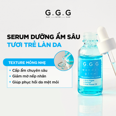 Combo 2 Tinh Chất Serum Cấp Ẩm Sâu Trẻ Hoá Da G.G.G Wonder Glow Rejuvenating Serum 30ml