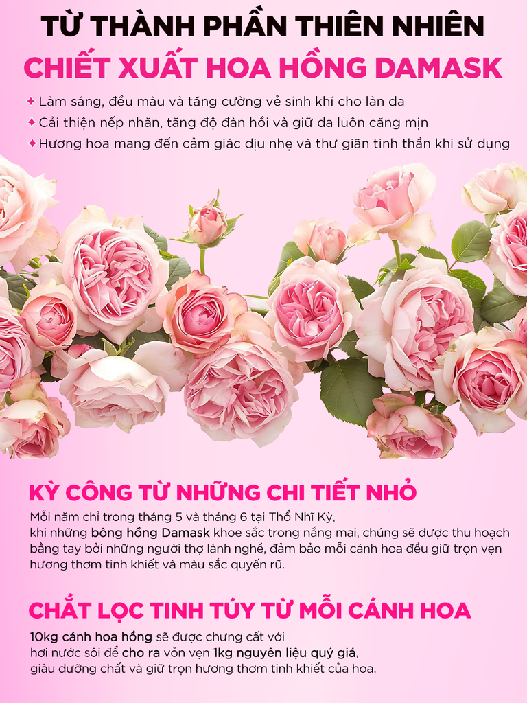 [MỚI] Serum Hồng Dưỡng Sáng, Căng Bóng, Ẩm Mượt - G.G.G Wonder Glow Brightening Serum 40ml