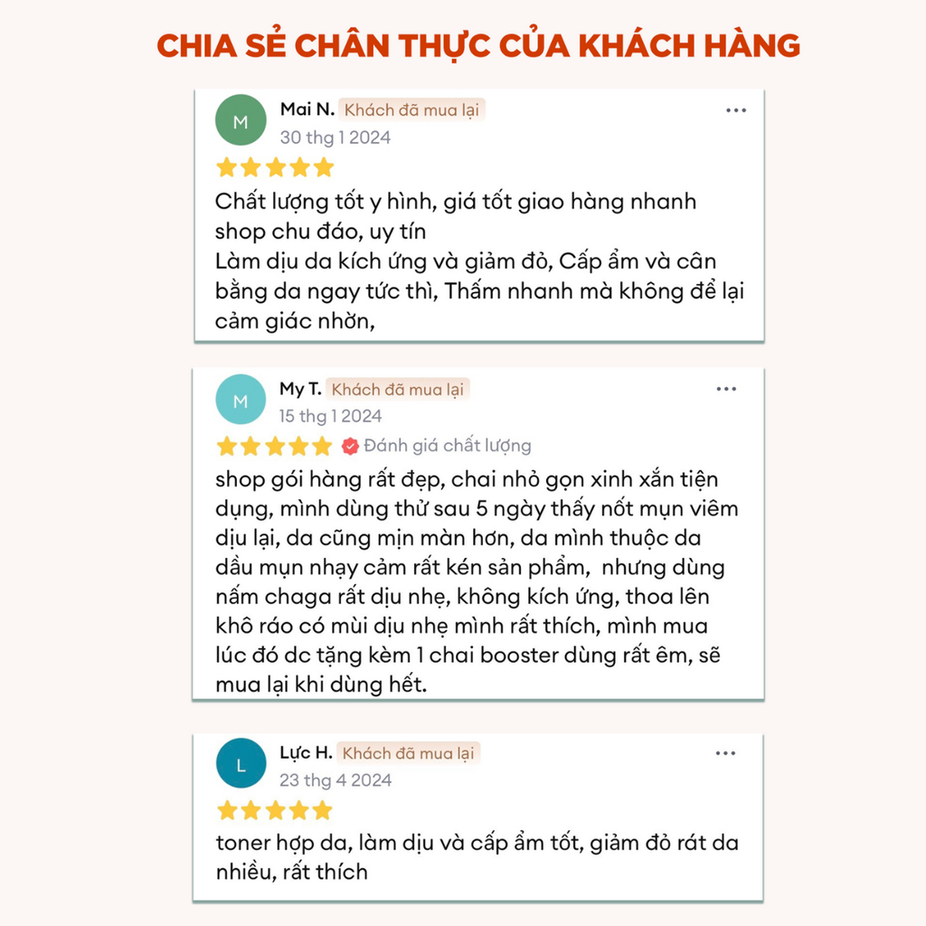 Combo 2 Toner Nấm Không cồn Cấp ẩm Dịu da tức thì - G.G.G Calming Mushroom Toner 200ml