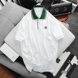  Polo MLB Họa Tiết Cổ 