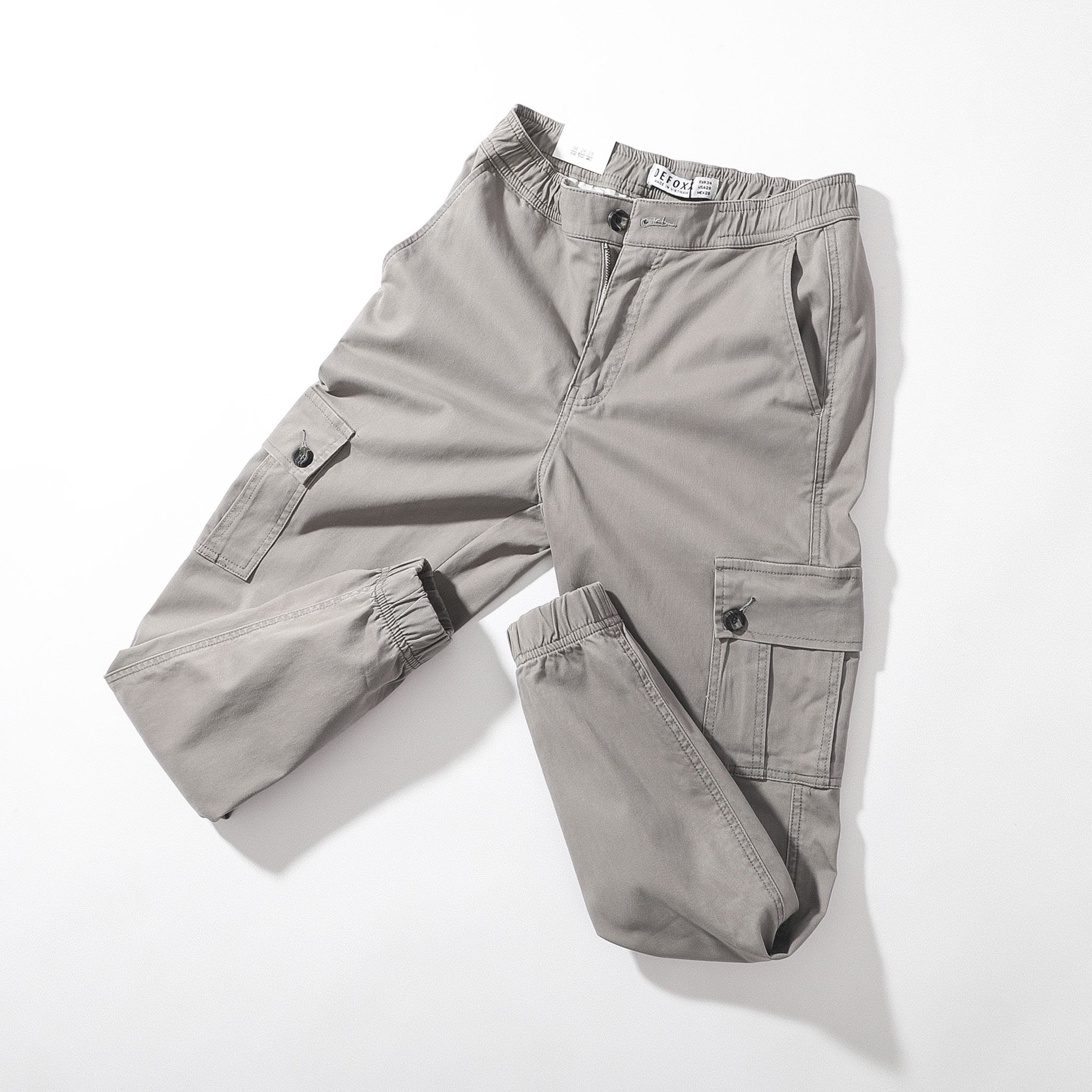  Jogger Def0xx Kaki Túi Hộp 