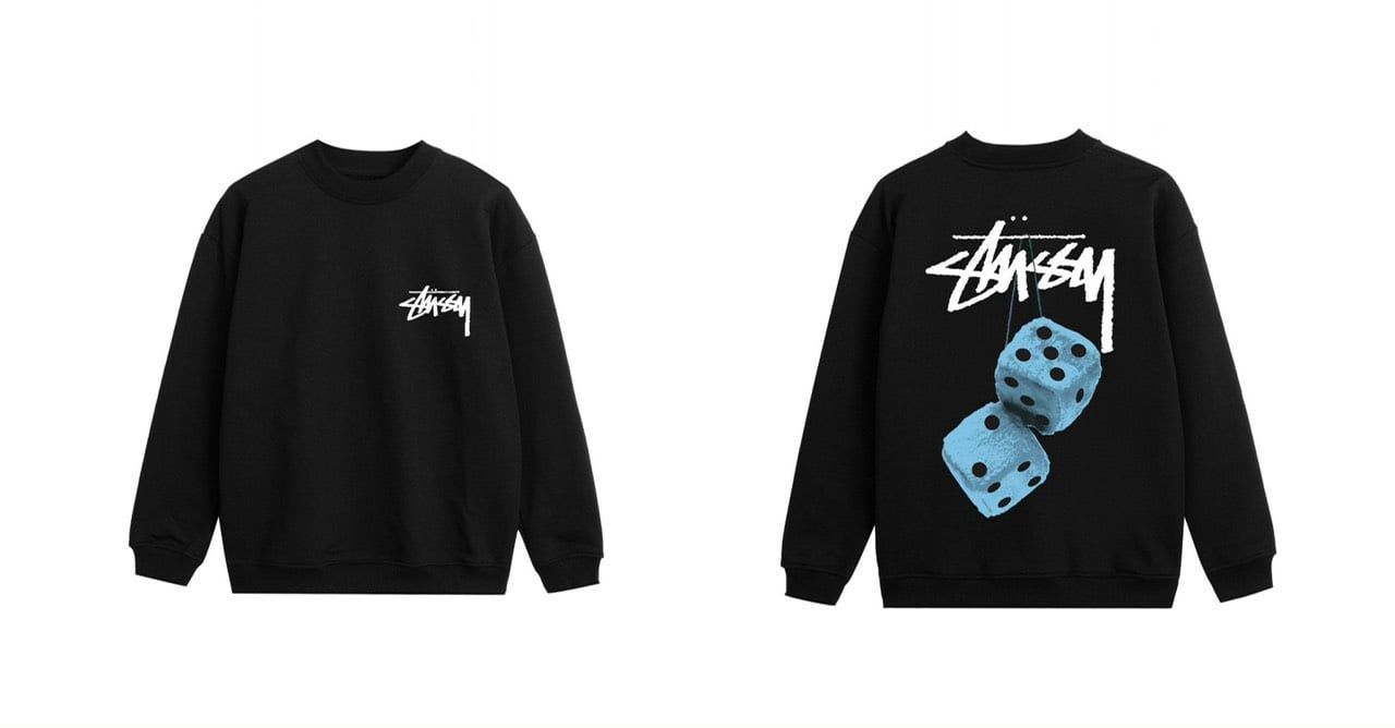  Sweater Stussy Dice 