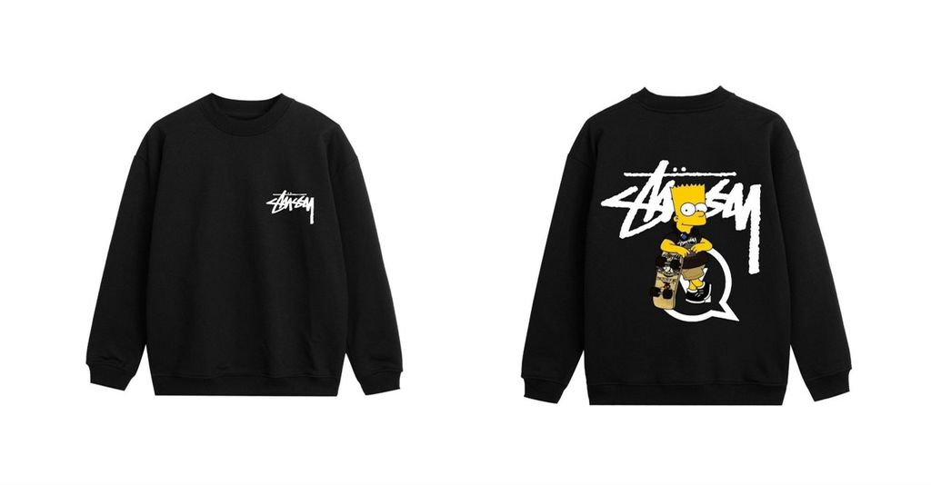  Sweater Stussy Simpsons 