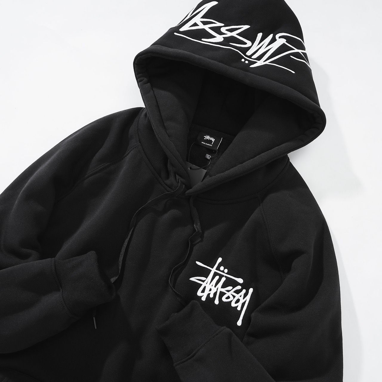  Hoodie Stusy Logo Ngực Thêu 