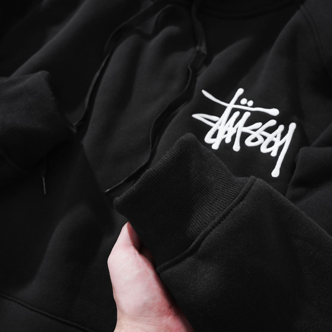  Hoodie Stusy Logo Ngực Thêu 