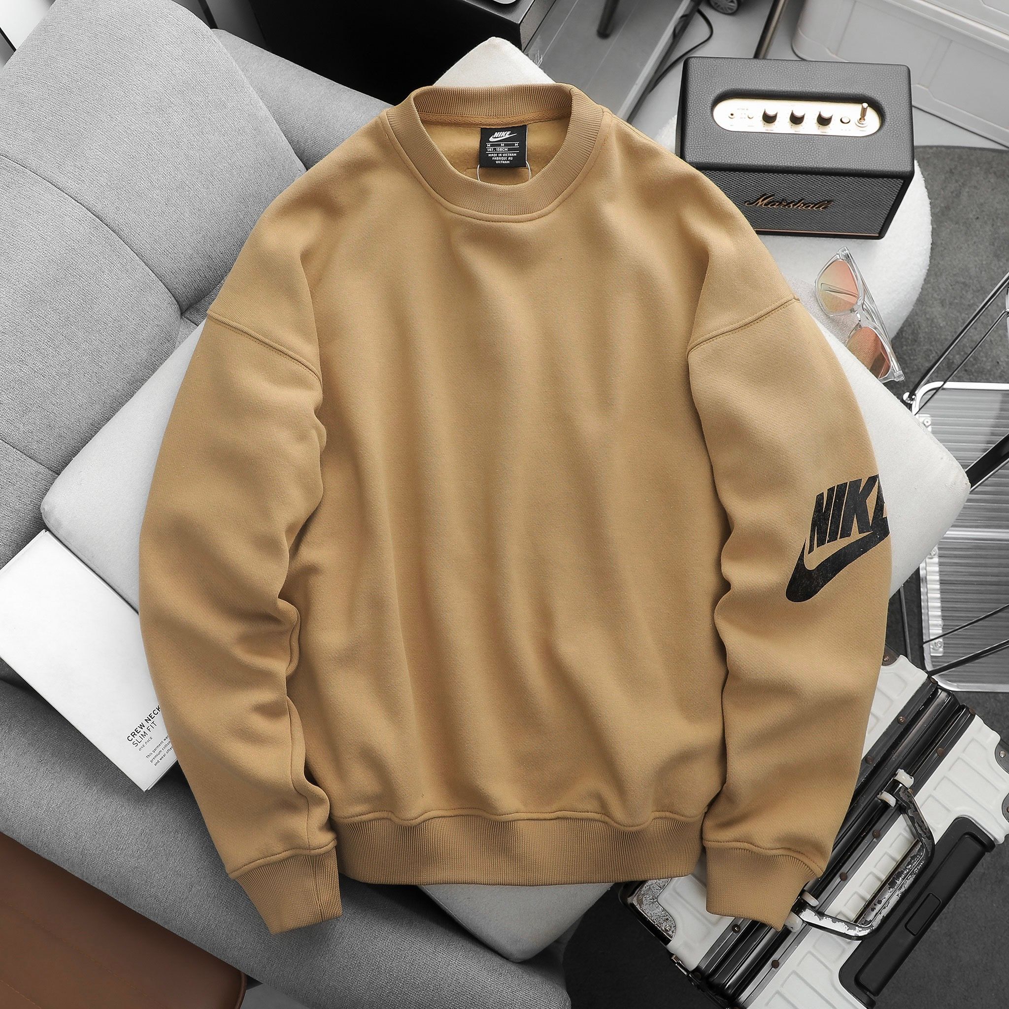  Sweater NKE Logo In Tay 