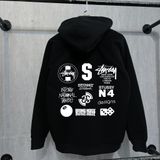  Hoodie Stusy Inconic Logos 