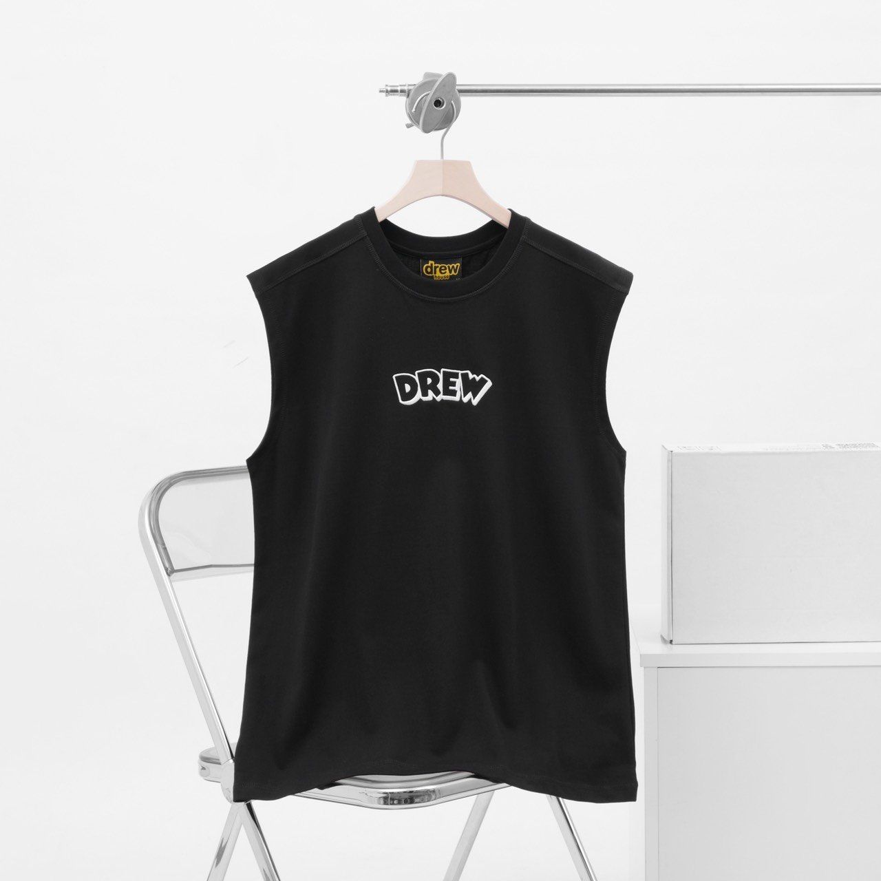  Tanktop Drew Chữ Thêu 