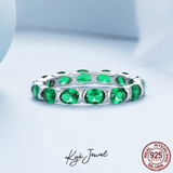  Nhẫn nữ Green Oval 