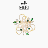  Cài áo Pearl Bouquet 