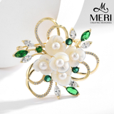  Cài áo Pearl Bouquet 