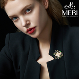  Cài áo Pearl Bouquet 