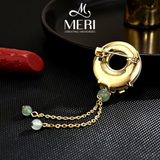  Cài áo Jade Drop Elegance 