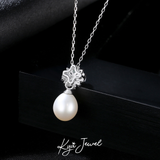  Bộ trang sức nữ Freshwater Pearl Floral 