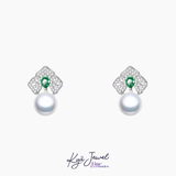  Khuyên tai nữ Forest Bloom Pearl 
