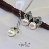  Khuyên tai nữ Forest Bloom Pearl 