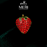  Pin cài áo Strawberry 