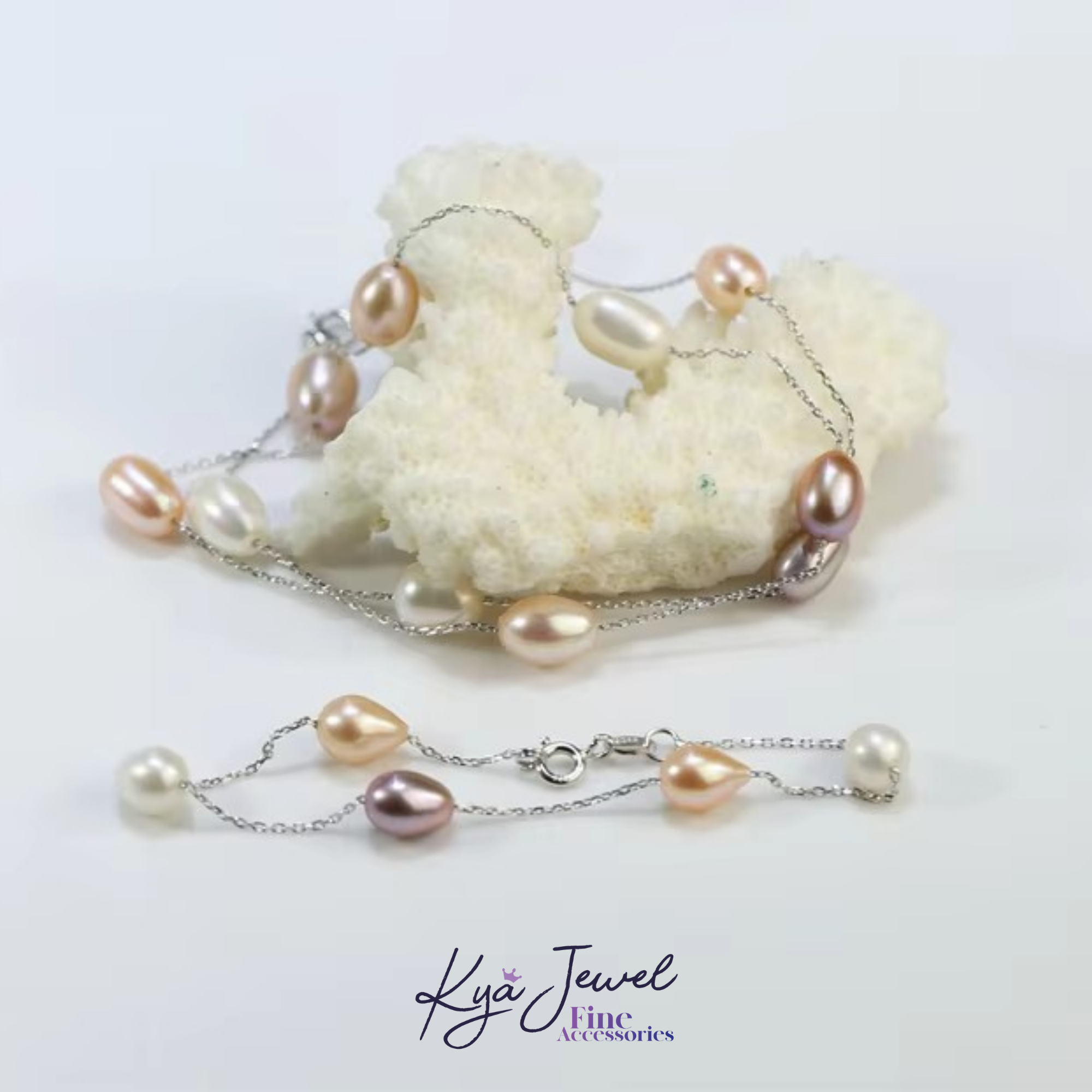  Vòng tay nữ Trendy Pearl 