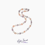  Dây chuyền nữ Multicolor Pearl 