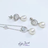 Bộ trang sức nữ Circle Pearl 