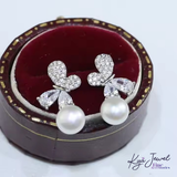  Khuyên tai nữ Radiant Butterfly Pearl 