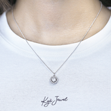  Dây chuyền nữ Halo Circle 