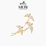  Cài áo Spring Swallows 