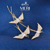  Cài áo Spring Swallows 