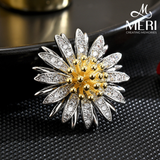  Cài áo hoa Daisy sắc sảo 