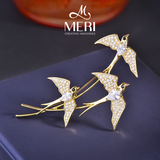  Cài áo Spring Swallows 