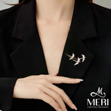  Cài áo Spring Swallows 