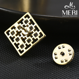  Pin cài áo Square Star 