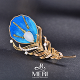  Cài áo Aqua Feather 
