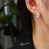  Khuyên tai nữ Sparkling Pearl 