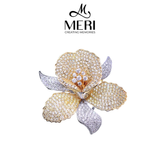  Cài áo hoa orchid độc đáo 