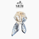  Khăn choàng Blooming Blue Rose 